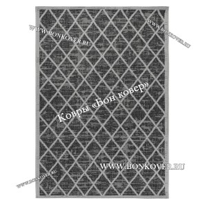 Безворсовый ковер дизайн 144 черный