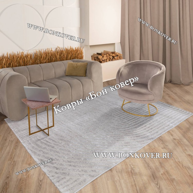 Коротковорсный турецкий ковер Арт 29584 Прямоугольный