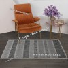 Безворсовый ковер дизайн 102 серый