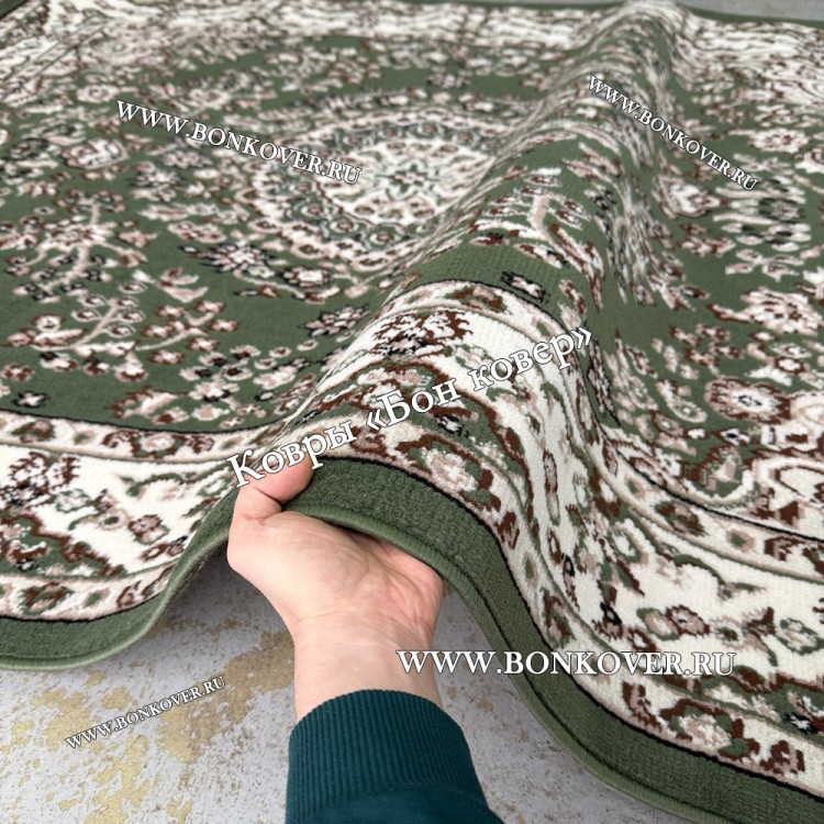 Ковер Лайт Карпет New 4 Дизайн 17 Зеленый